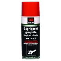 GEB - Dégrippant graphité pour mécanismes rouillés - 520 ml - aérosol | HYDRALIANS