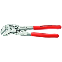 KNIPEX - Pince et clé à la fois chromée 180 mm avec manche gainé pvc | HYDRALIANS