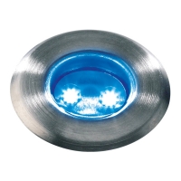 GARDEN LIGHTS - Balise encastrable led astrum bleu 0,3w 12v 12000k 1 lm | HYDRALIANS