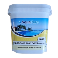 AQUAPURE - Chlore multi-actions - 5 kg | HYDRALIANS